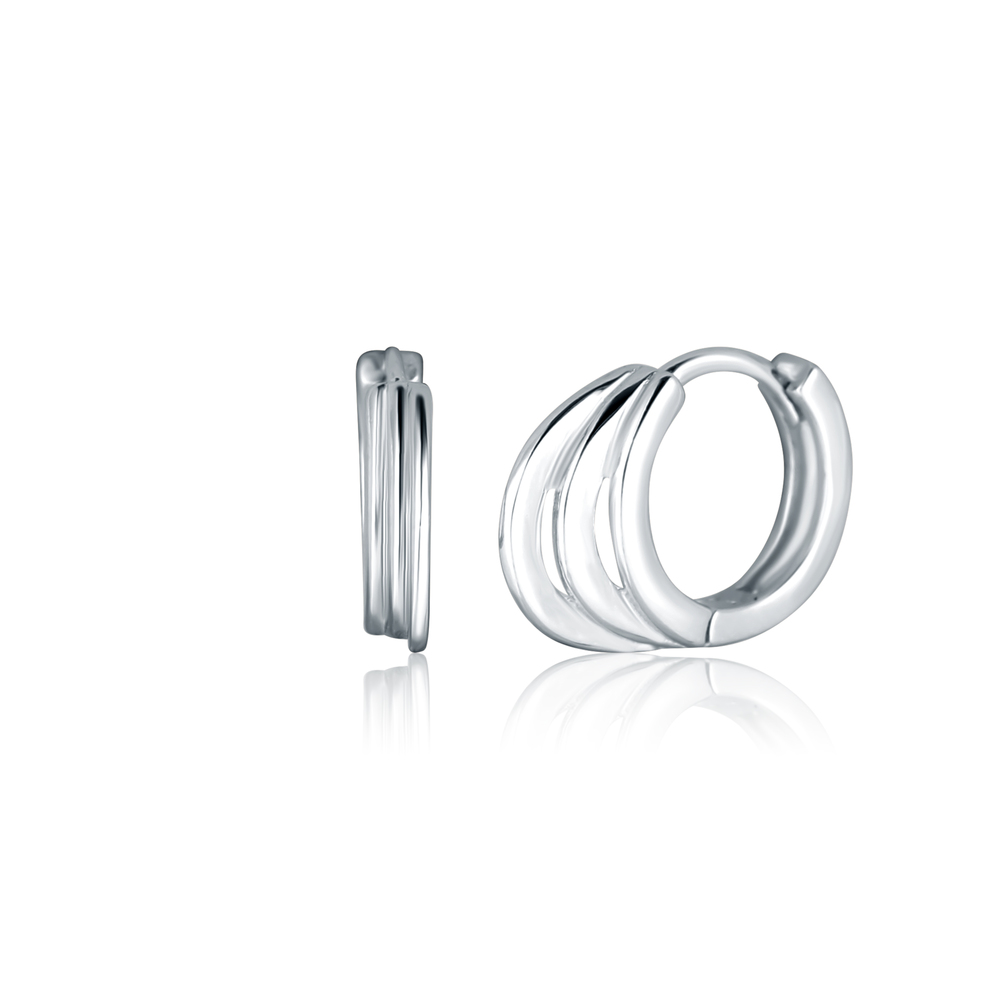  JVD Dámské stříbrné kruhové náušnice SVLE2782X860000