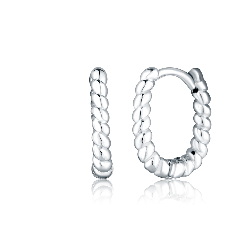 JVD Dámské stříbrné kruhové náušnice SVLE2784X860000