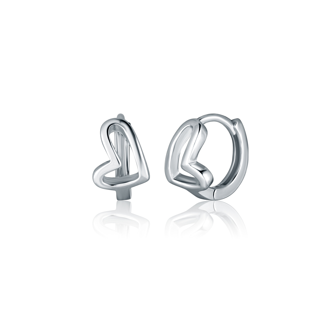 JVD Dámské stříbrné kruhové náušnice se zirkony SVLE2802X860000