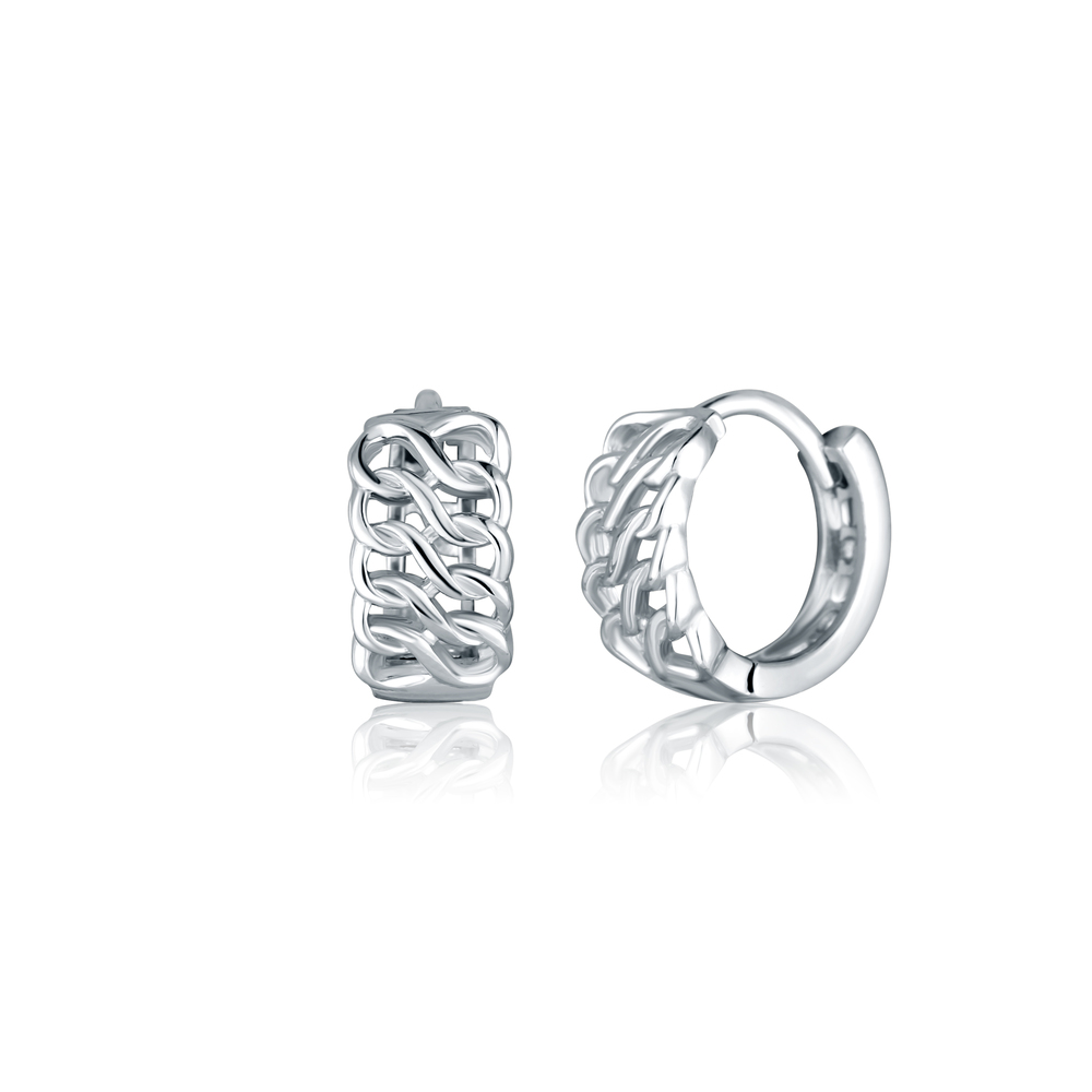 JVD Dámské stříbrné kruhové náušnice SVLE2797X860000