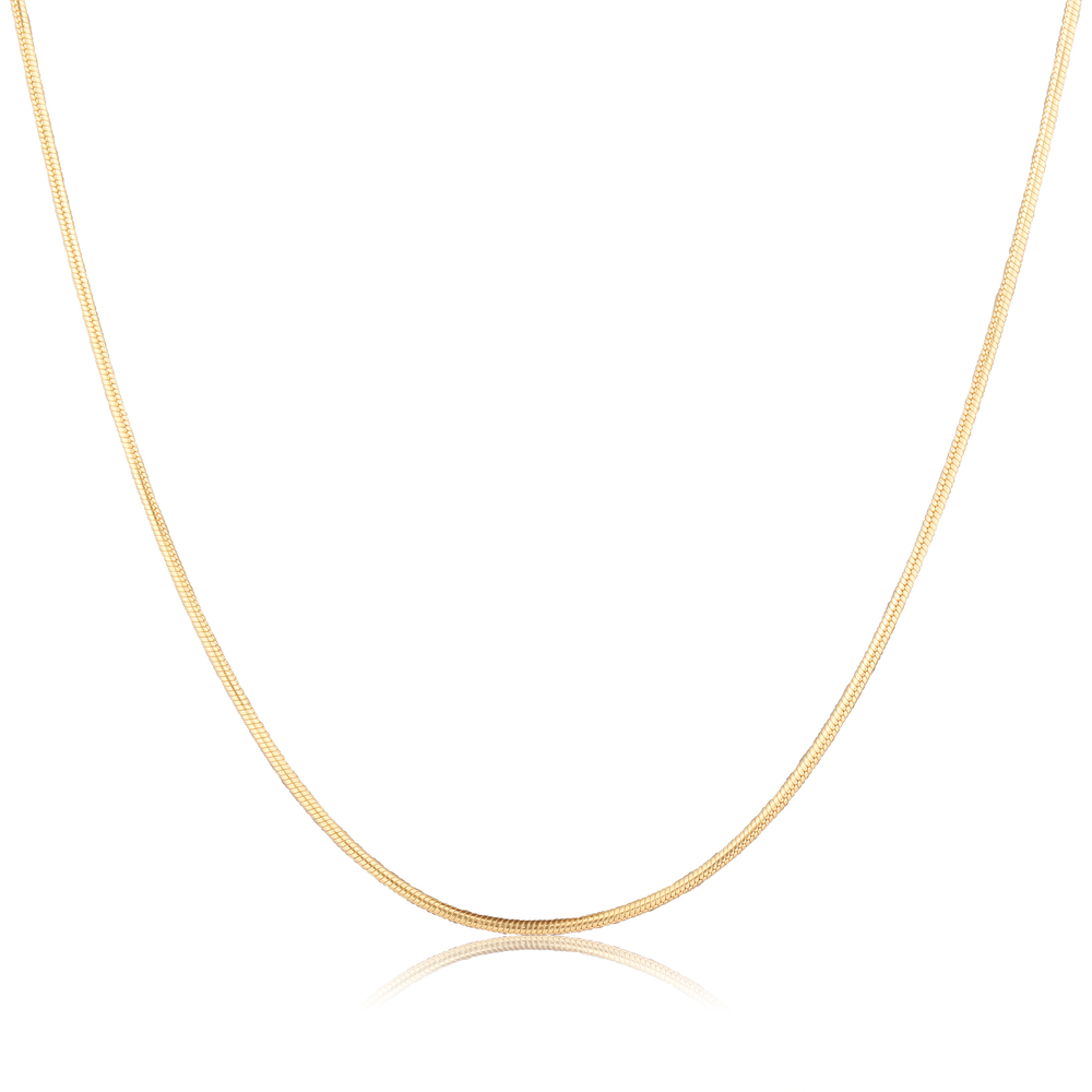 JVD Dámský stříbrný pozlacený přívěskový řetízek SVLCCDT0GJ12055