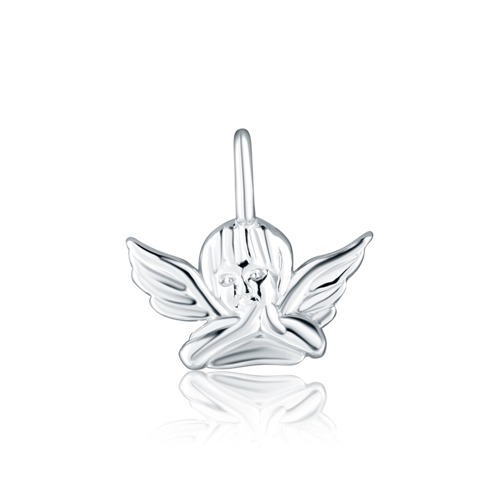 JVD Dámský stříbrný přívěsek andělíček SVLP1289X610000