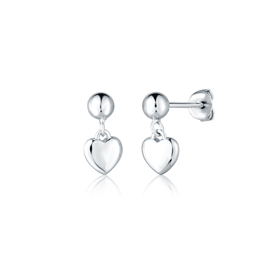 JVD Dámské stříbrné peckové náušnice na puzetku SVLE2847X610000