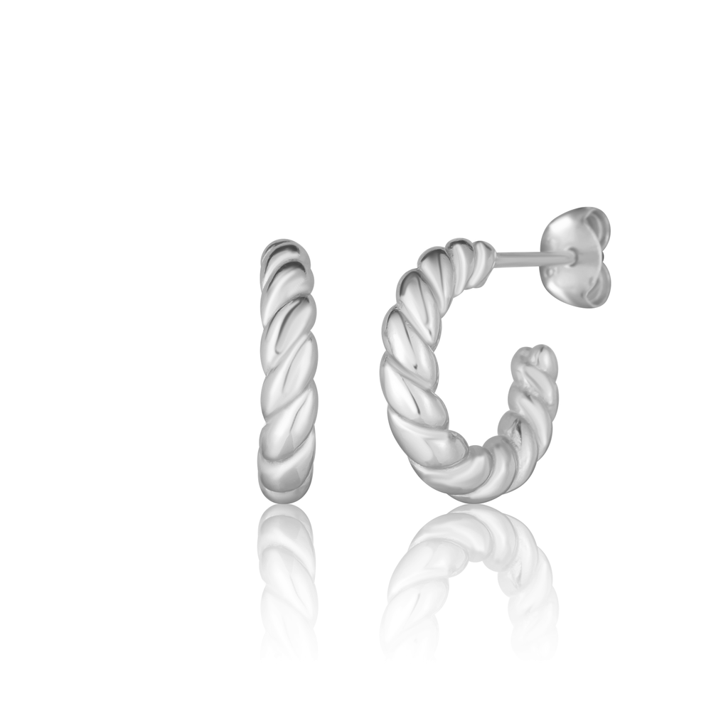 JVD Dámské stříbrné peckové náušnice na puzetku SVLE3095XH20000