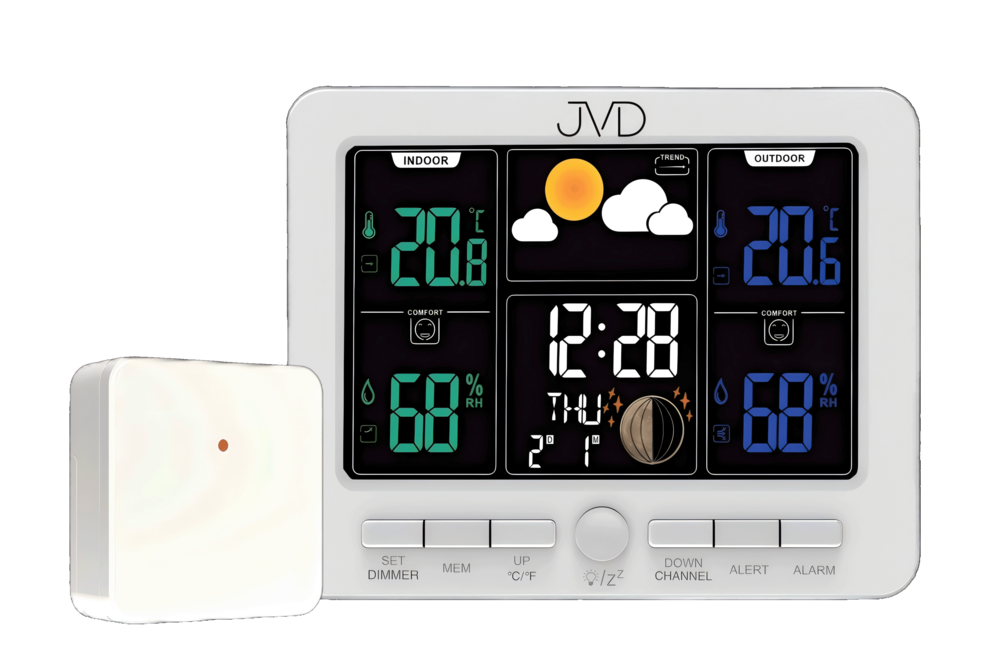 JVD Rádiem řízená meteorologická stanice JVD RB6685.1