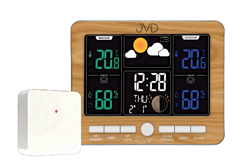 JVD Rádiem řízená meteorologická stanice JVD RB6685.2