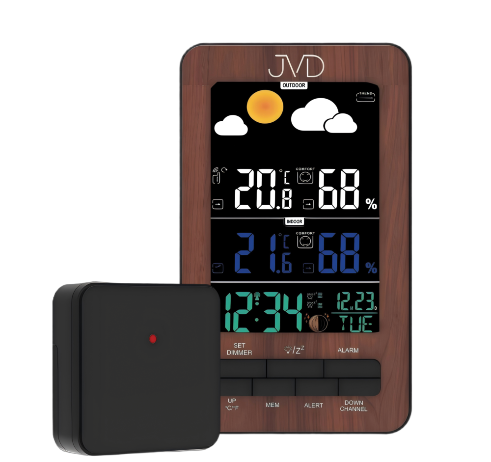 JVD Rádiem řízená meteorologická stanice JVD RB6687.2