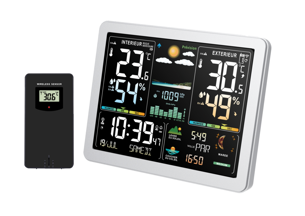 Rádiem řízená meteorologická stanice JVD RB3568