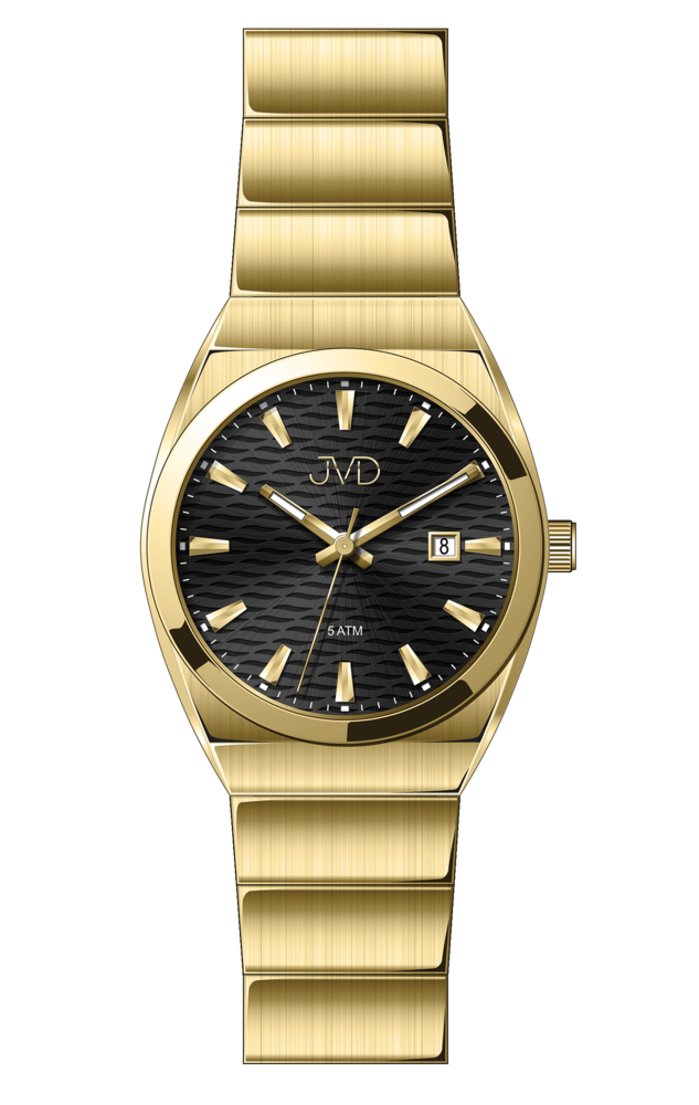  JVD Dámské ocelové zlacené náramkové hodinky JVD J4202.3