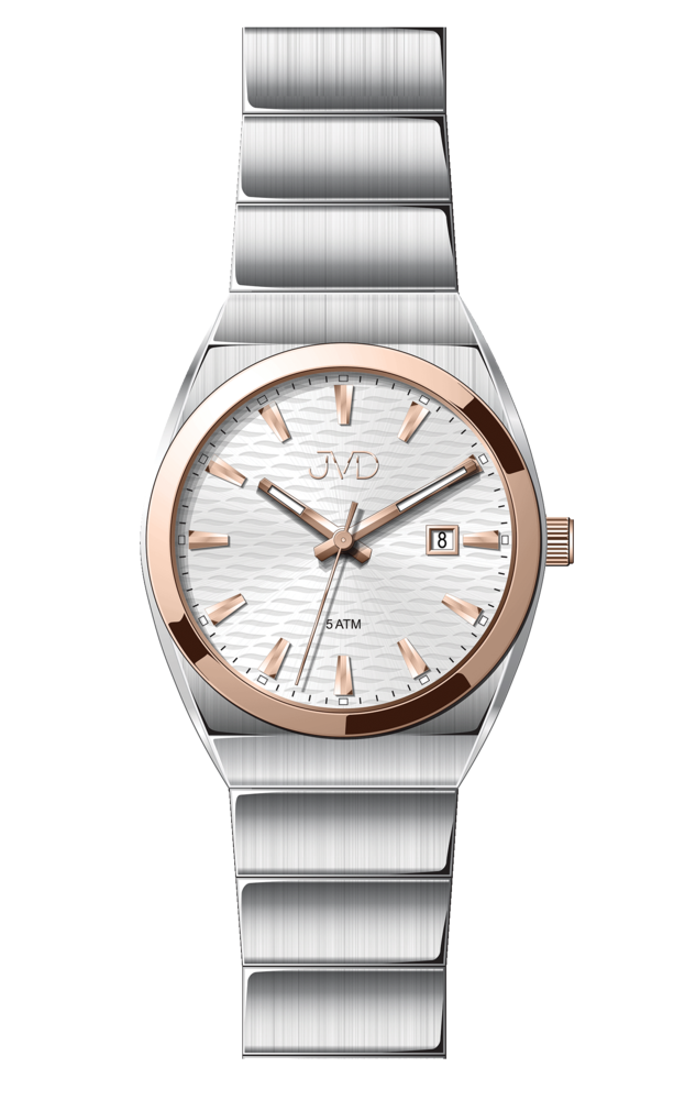  JVD Dámské ocelové rose gold náramkové hodinky JVD J4202.1
