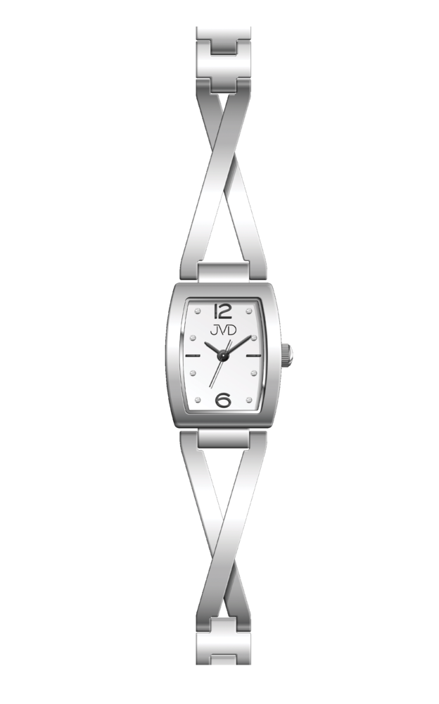  JVD Dámské ocelové stříbrné náramkové hodinky JVD J4205.3