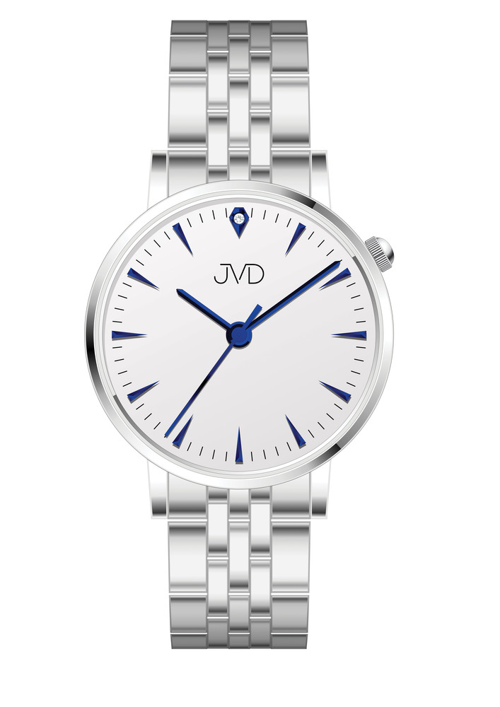 JVD Dámské ocelové stříbrné náramkové hodinky JVD JM1001.1