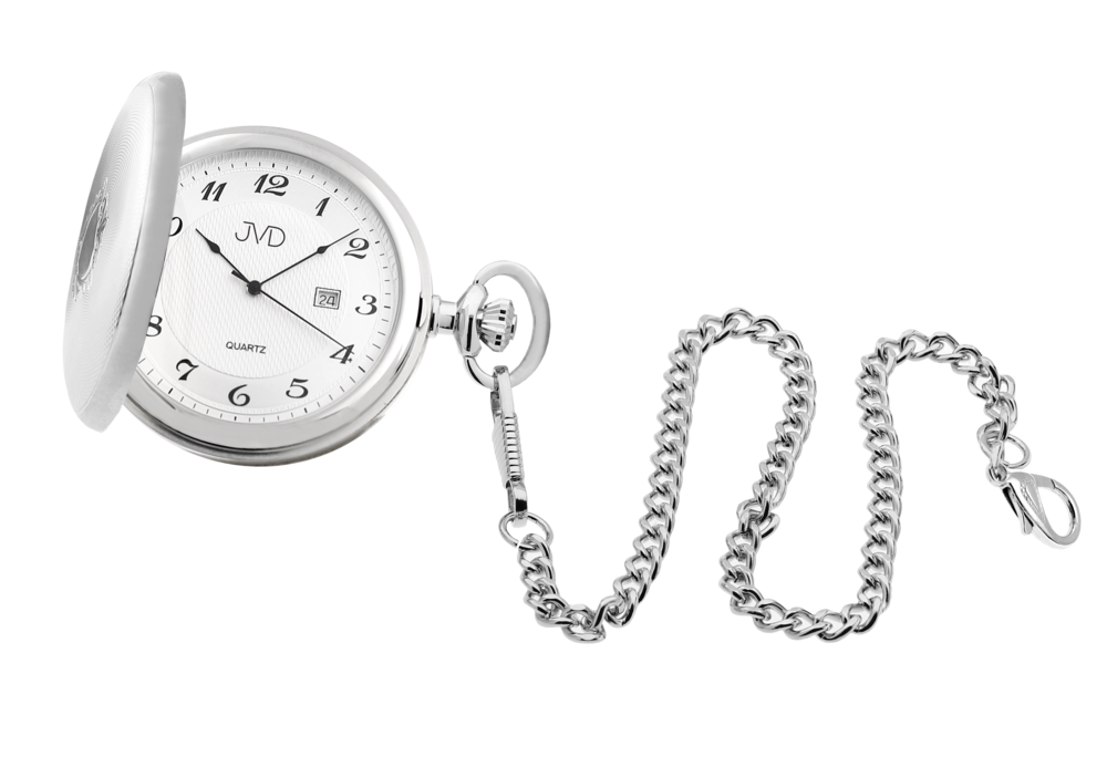  Lacerta Pánské kapesní stříbrné hodinky Lacerta - LK15