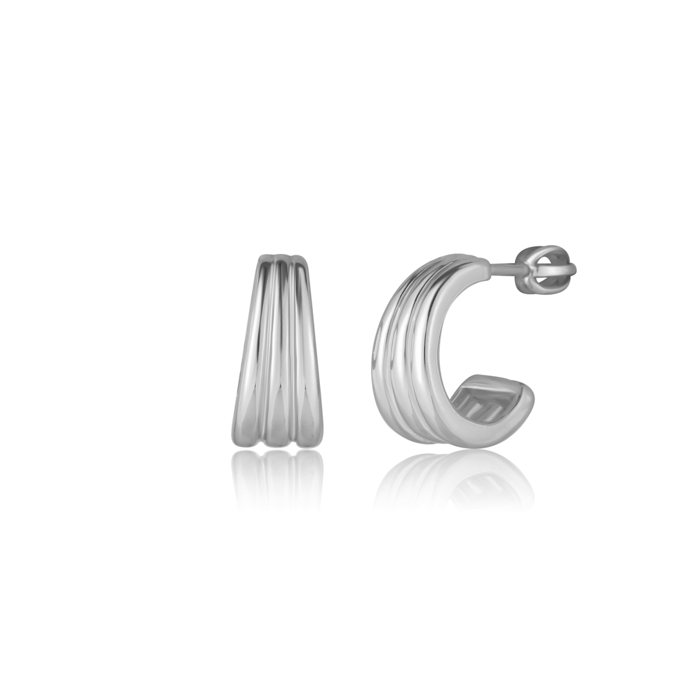 JVD Dámské peckové stříbrné náušnice na šroubek SVLE3220XH200SR