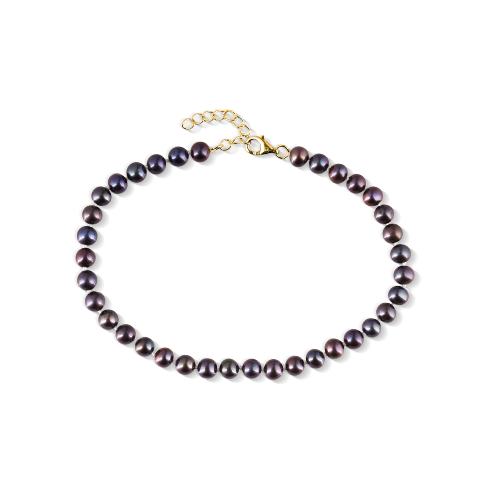  JVD Dámský perlový pozlacený náramek s perlami SVLB0020SD2G318