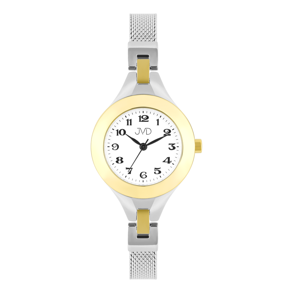 JVD Dámské bicolorzlacené elegantní šperkové hodinky JVD JG1040.2