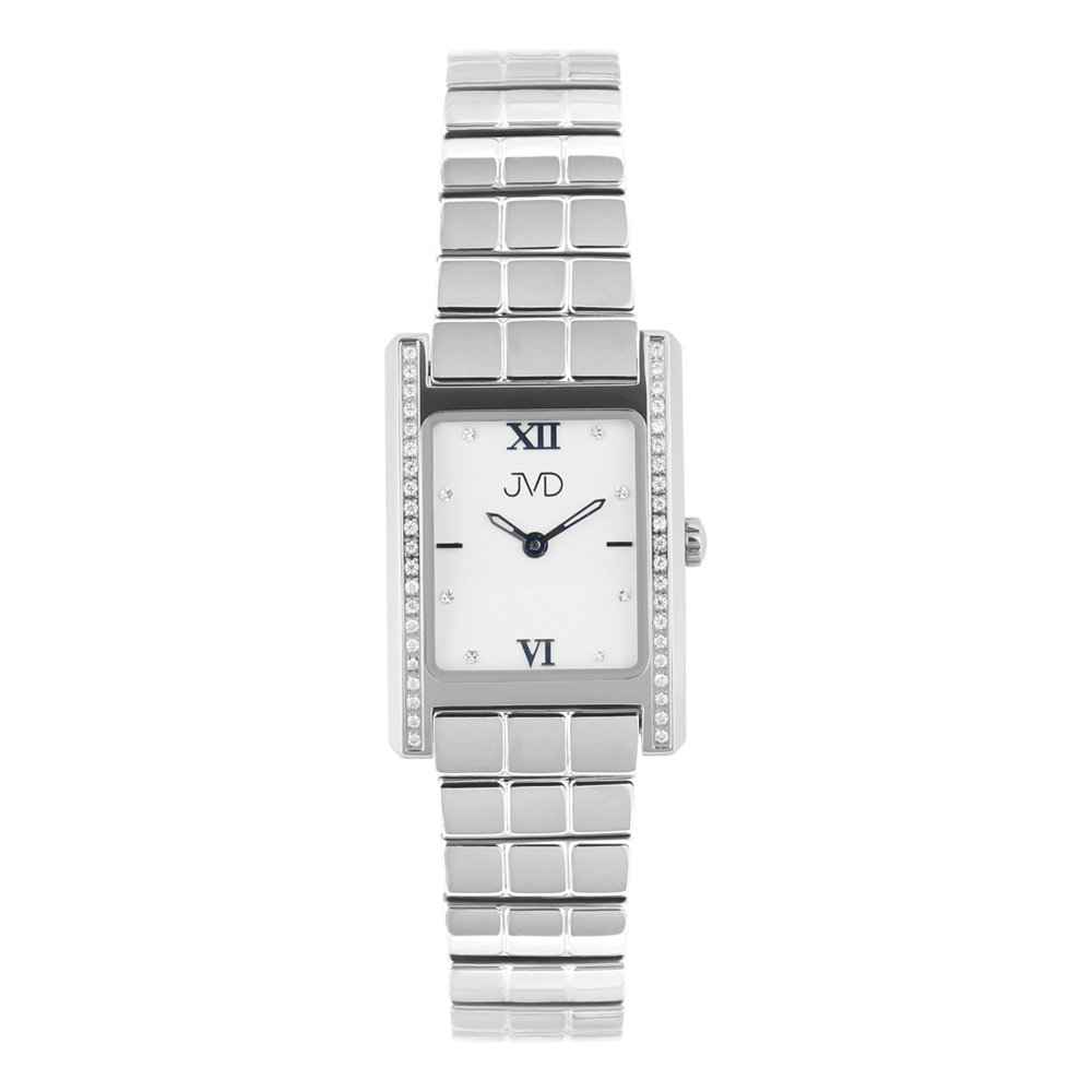 JVD Dámské hranaté elegantní šperkové hodinky JVD JG1041.1