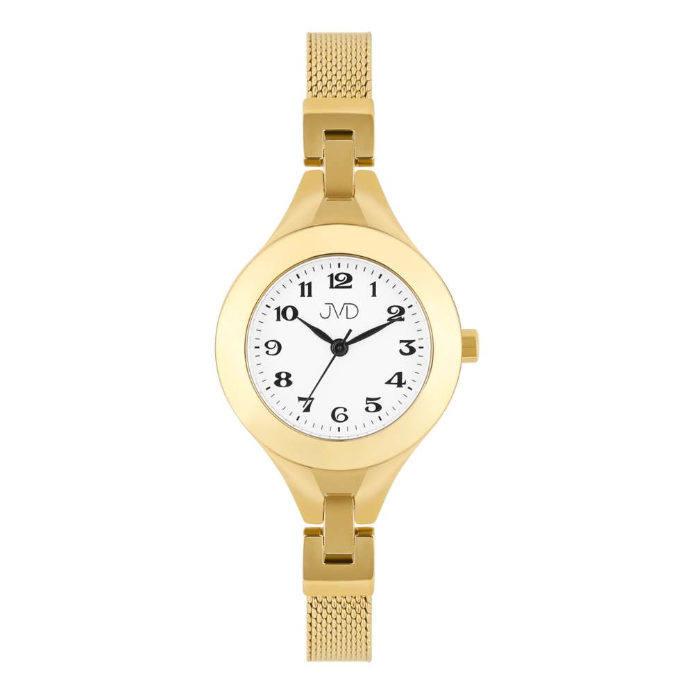 JVD Dámské zlacené elegantní šperkové hodinky JVD JG1040.3