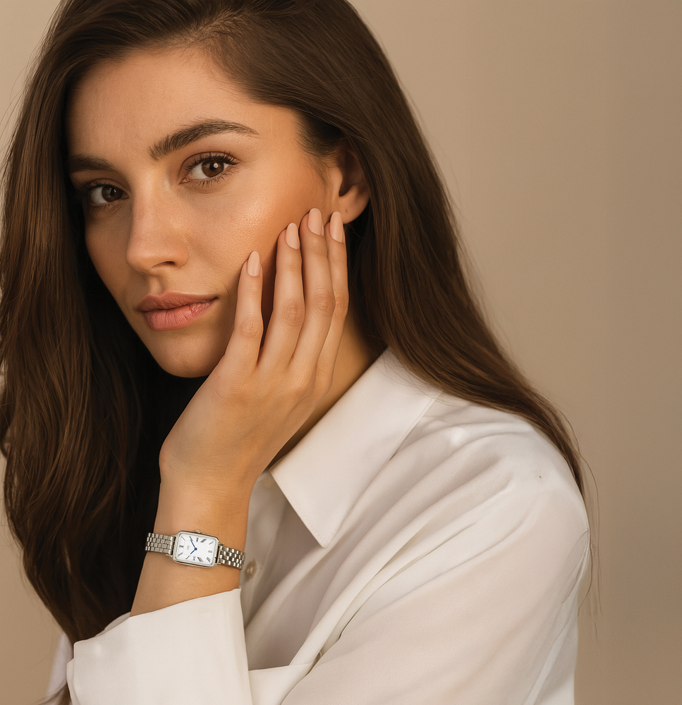 JVD Dámské zlacené ocelové hodinky JVD J-TS72