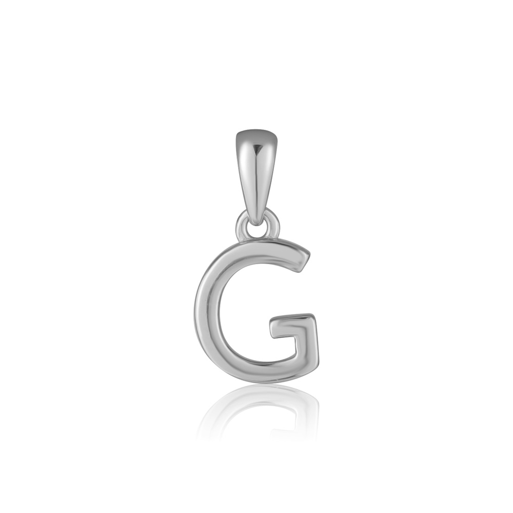 JVD Stříbrný přívěsek písmenko G SVLP0948XH2000G