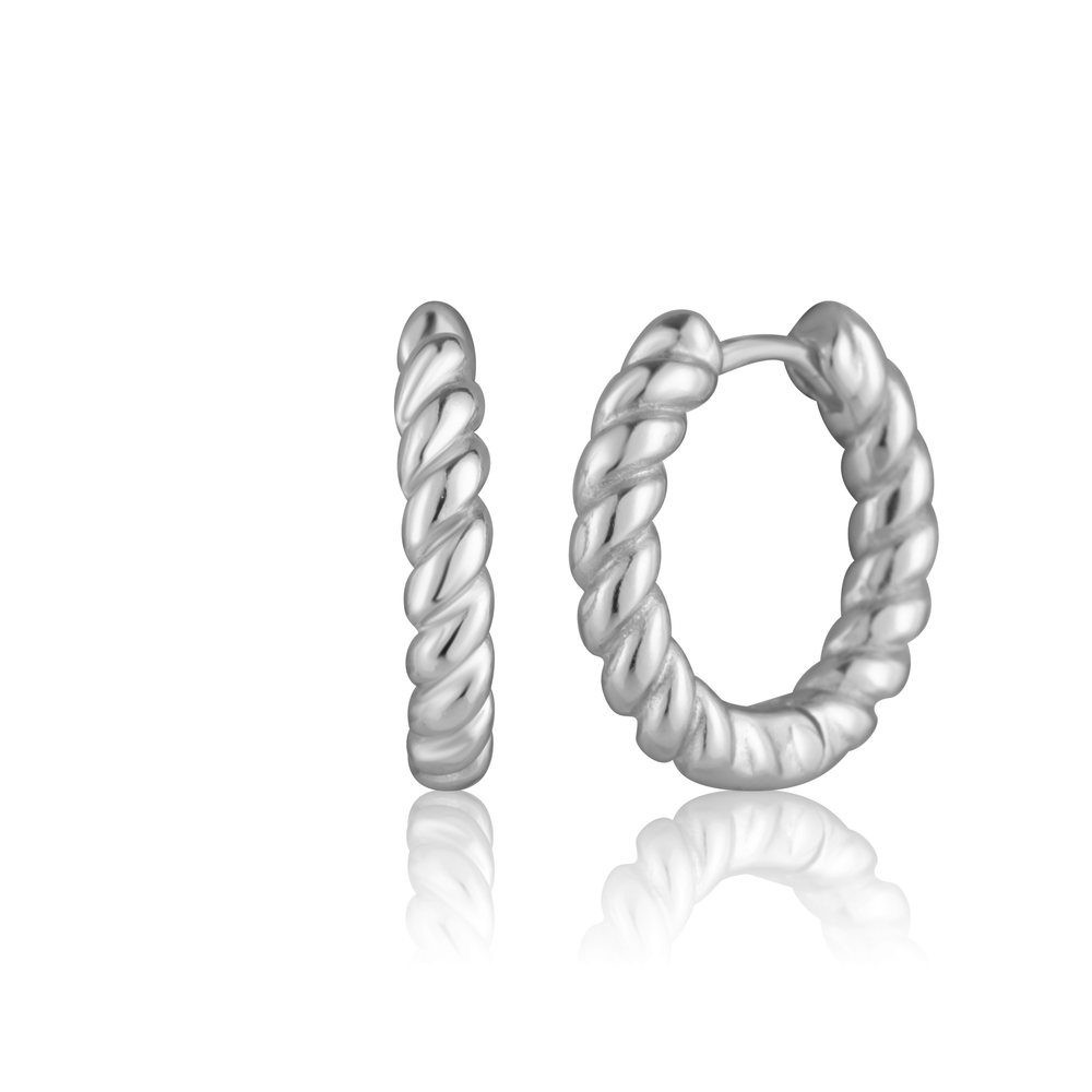 JVD Dámské kruhové stříbrné náušnice SVLE3426XH20000