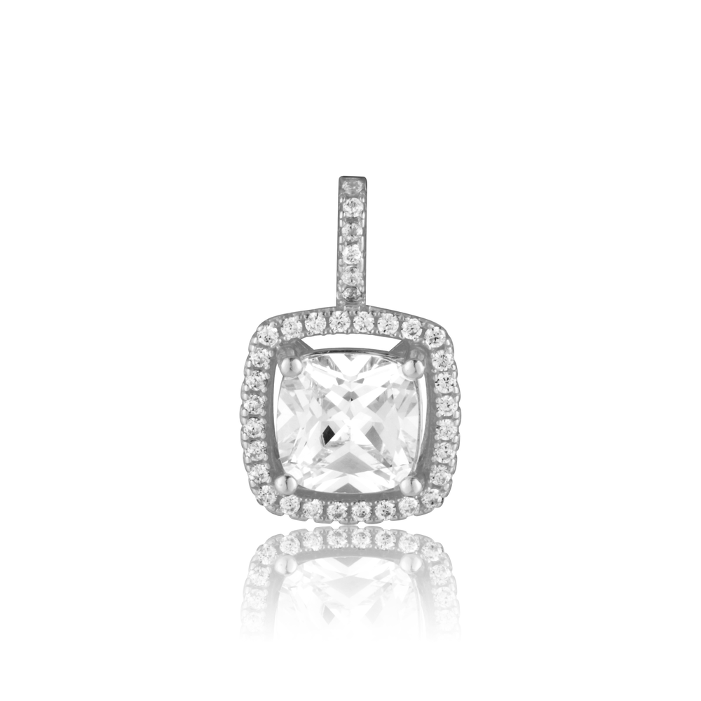  JVD Dámský stříbrný přívěsek se zirkony SVLP0955SH2BI00