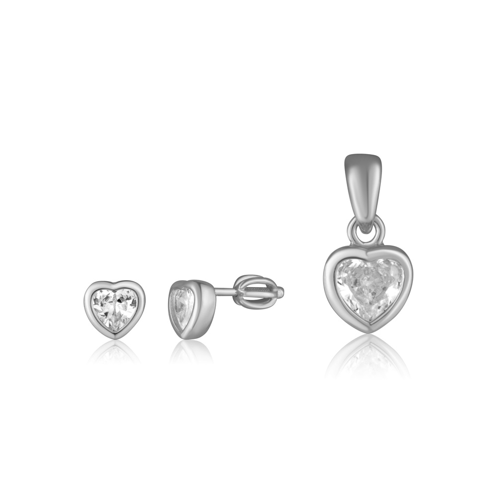 Stříbrná souprava Agáta