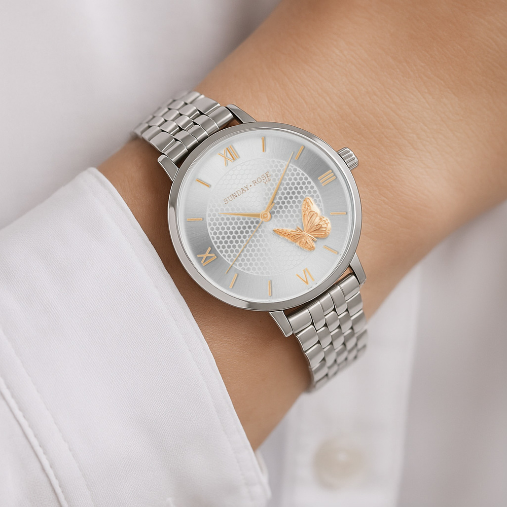 SUNDAY ROSE Dámské designové hodinky SUNDAY ROSE Fashion SUN-F22