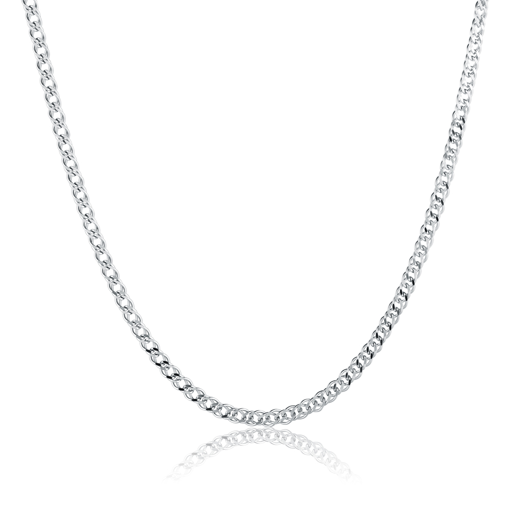 JVD Dámský stříbrný řetízek na krk SVLCRB00SJ14045