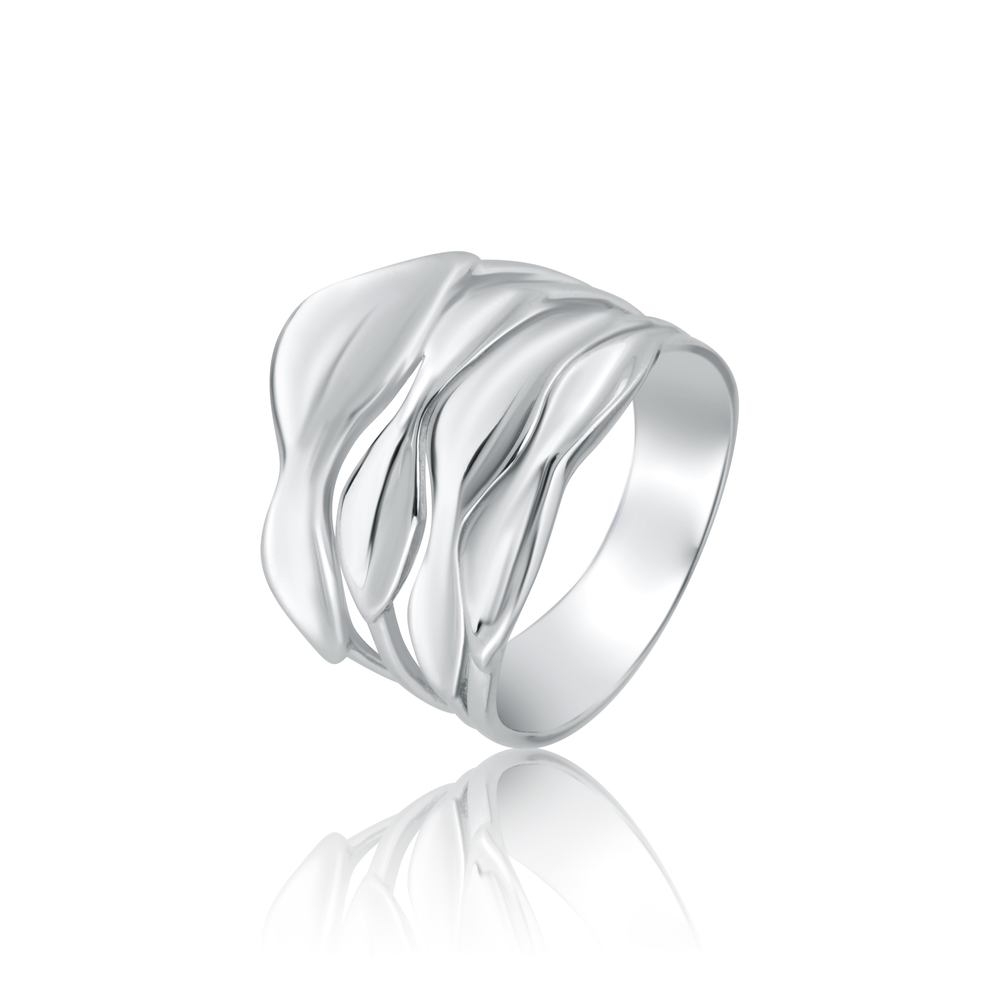 JVD Dámský mohutný stříbrný prsten ryz. 925/1000 SVLR1324XE90055