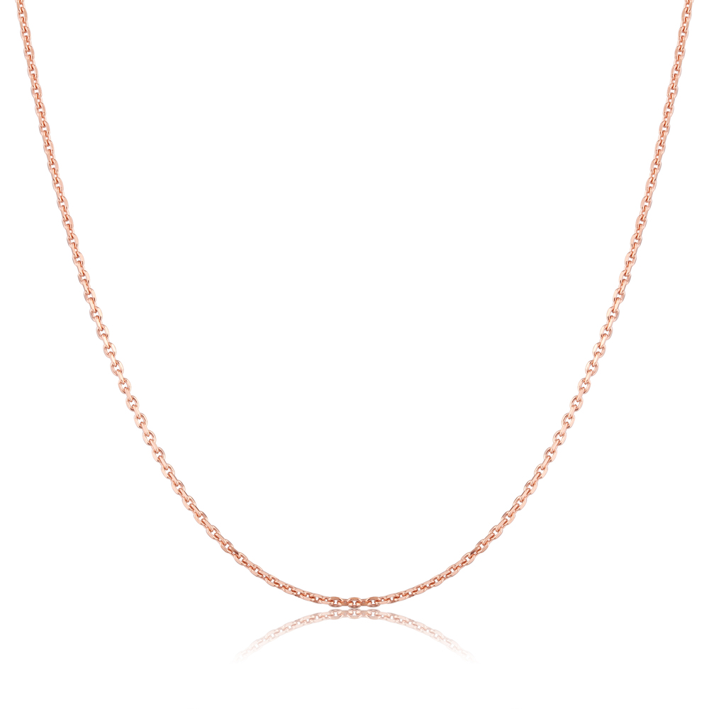  JVD Dámský stříbrný rose gold řetízek ryz. 925/1000 SVLCRDS0RJ14050