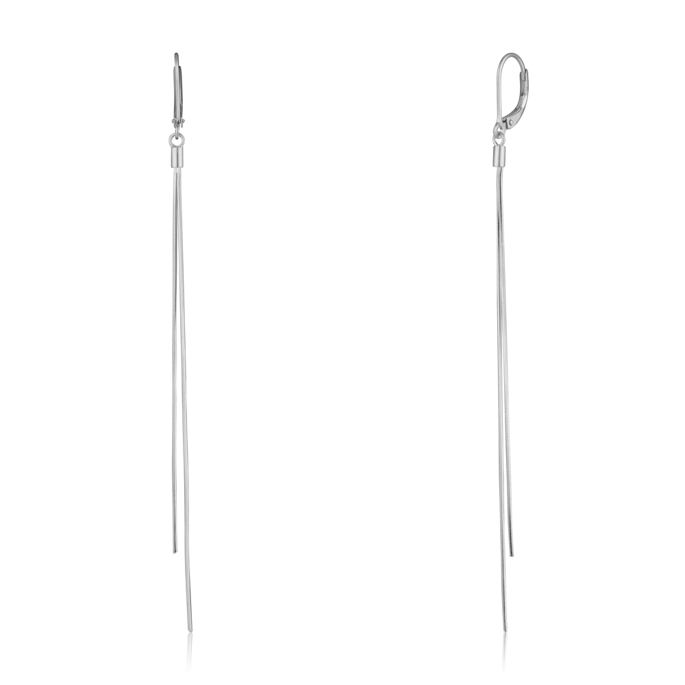 JVD Dámské visací stříbrné náušnice na patent ryz. 925/1000 SVLE3472XE90000